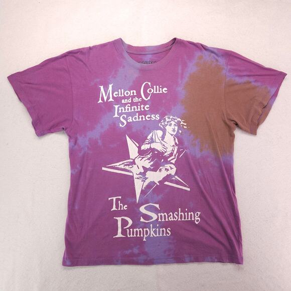 The Smashing Pumpkins Mellon Collie And The Infinite Sadness Womens L Tie Dye - Picture 2 of 9
